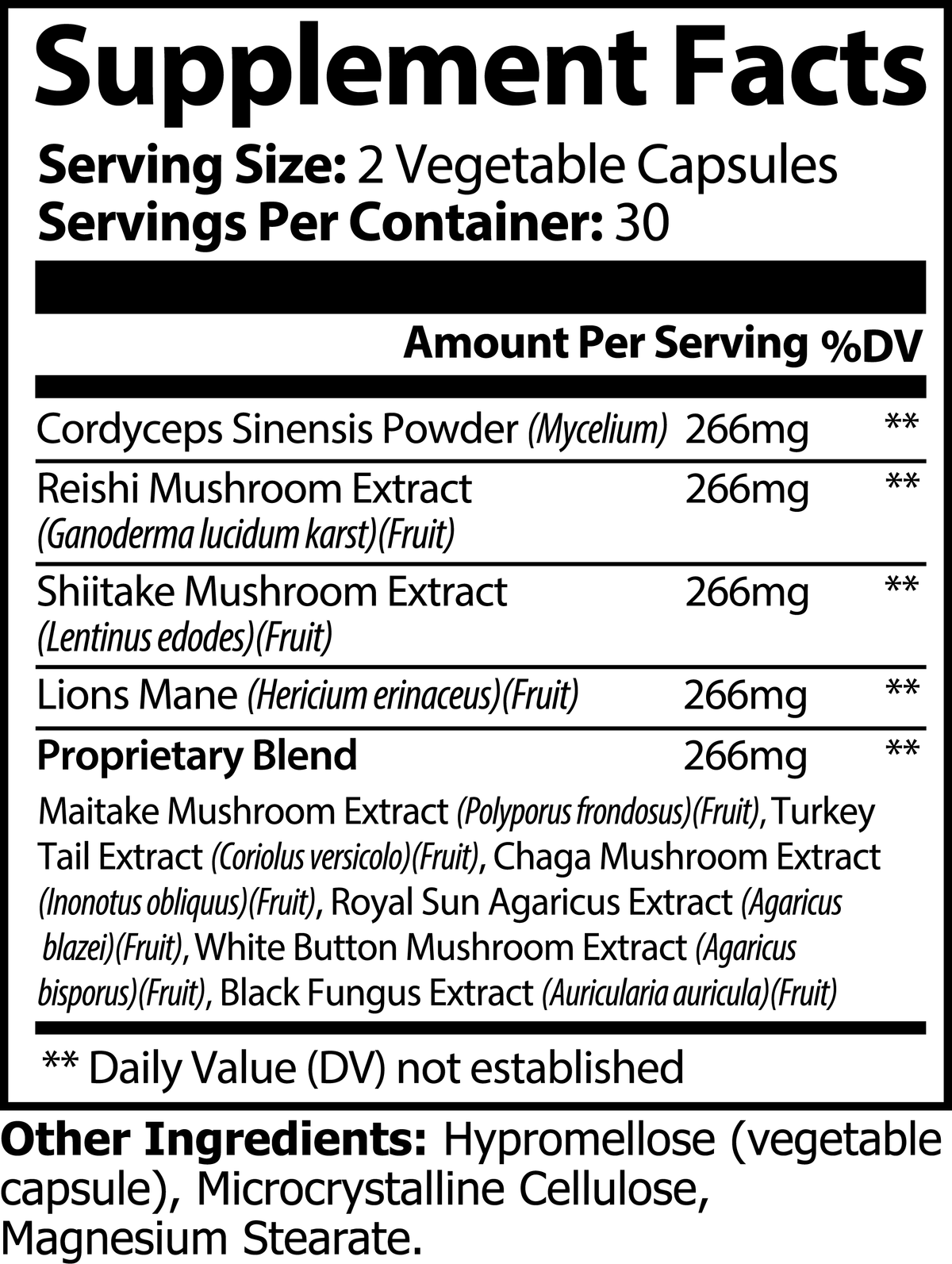 Mushroom Complex 10X - TKDeals