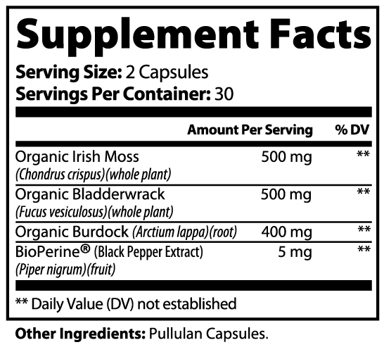 Sea Moss Capsules - TKDeals