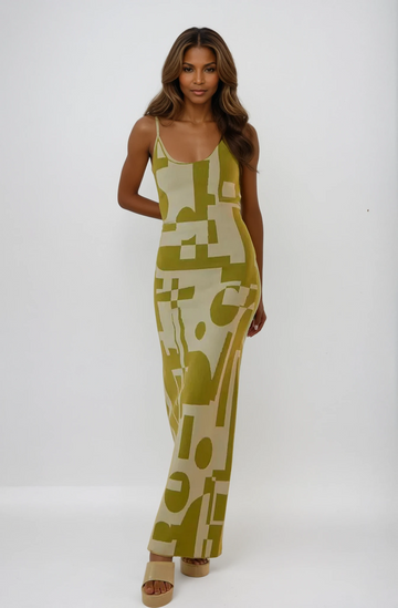 Spaghetti Strap Maxi Sweater Dress - TKDeals