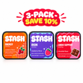 Energy Strips, Iron Strips and Libido Support Strips side by side with 3-Pack Save 10% badge