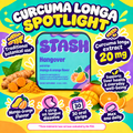 Curcuma longa extract 20 mg and Hangover Strips tin
