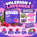 Sleep Strips Valerian root extract 50 mg and Lavender extract 20 mg